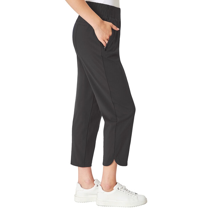 Mondetta Pantalones Capri para Dama Negro Chica