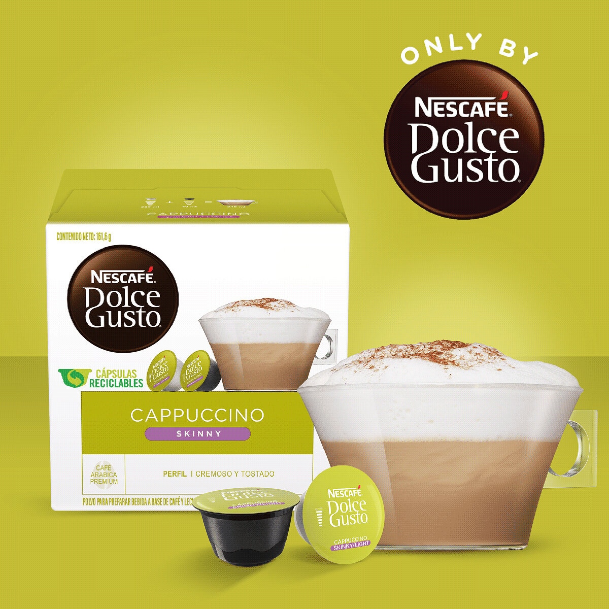 Nescafé Dolce Gusto Skinny, 64 cápsulas sabor cappuccino | Costco 