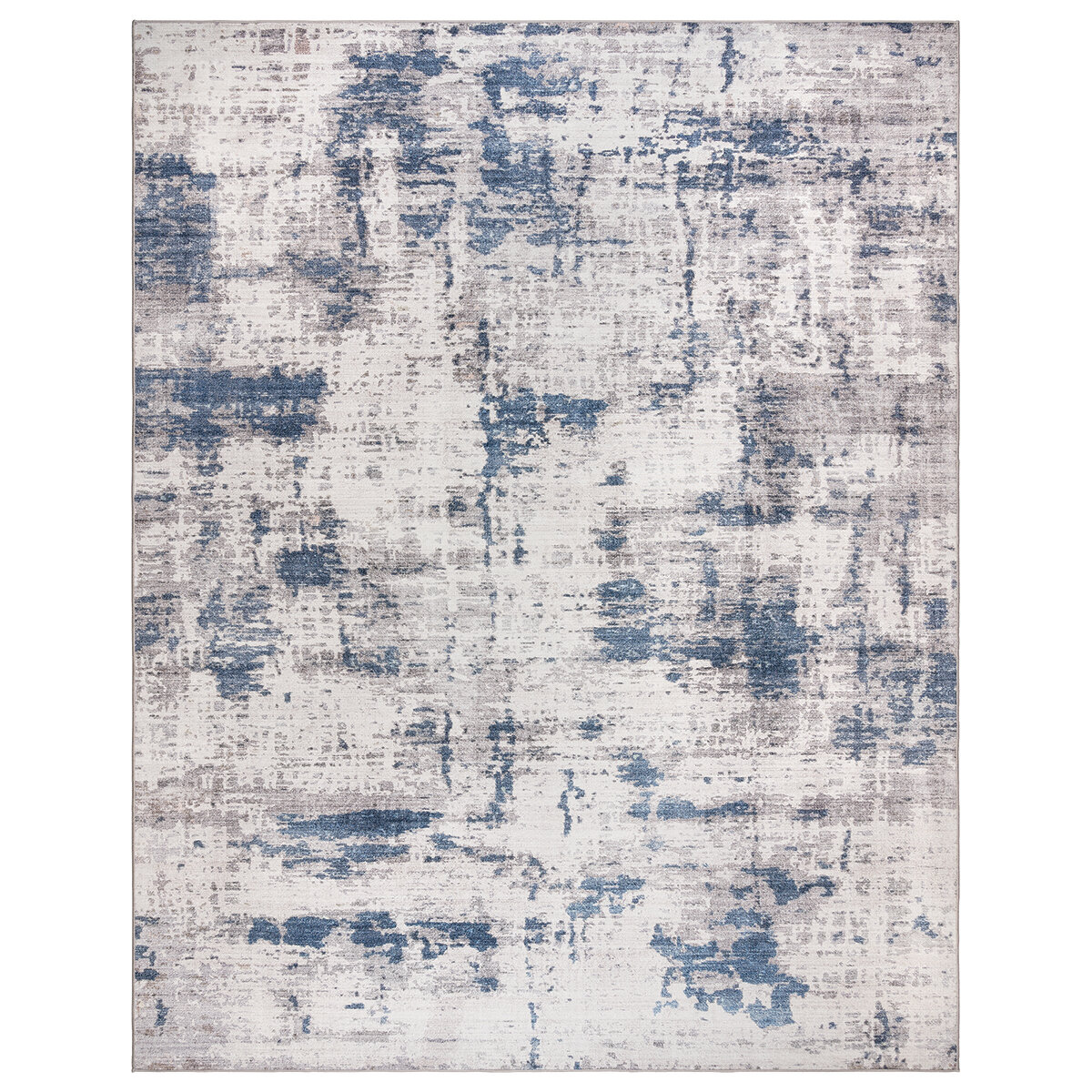 Crystal Print, Colección de Tapetes, Estampado Azul