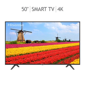 Hisense Pantalla 50" Smart TV 4K UHD