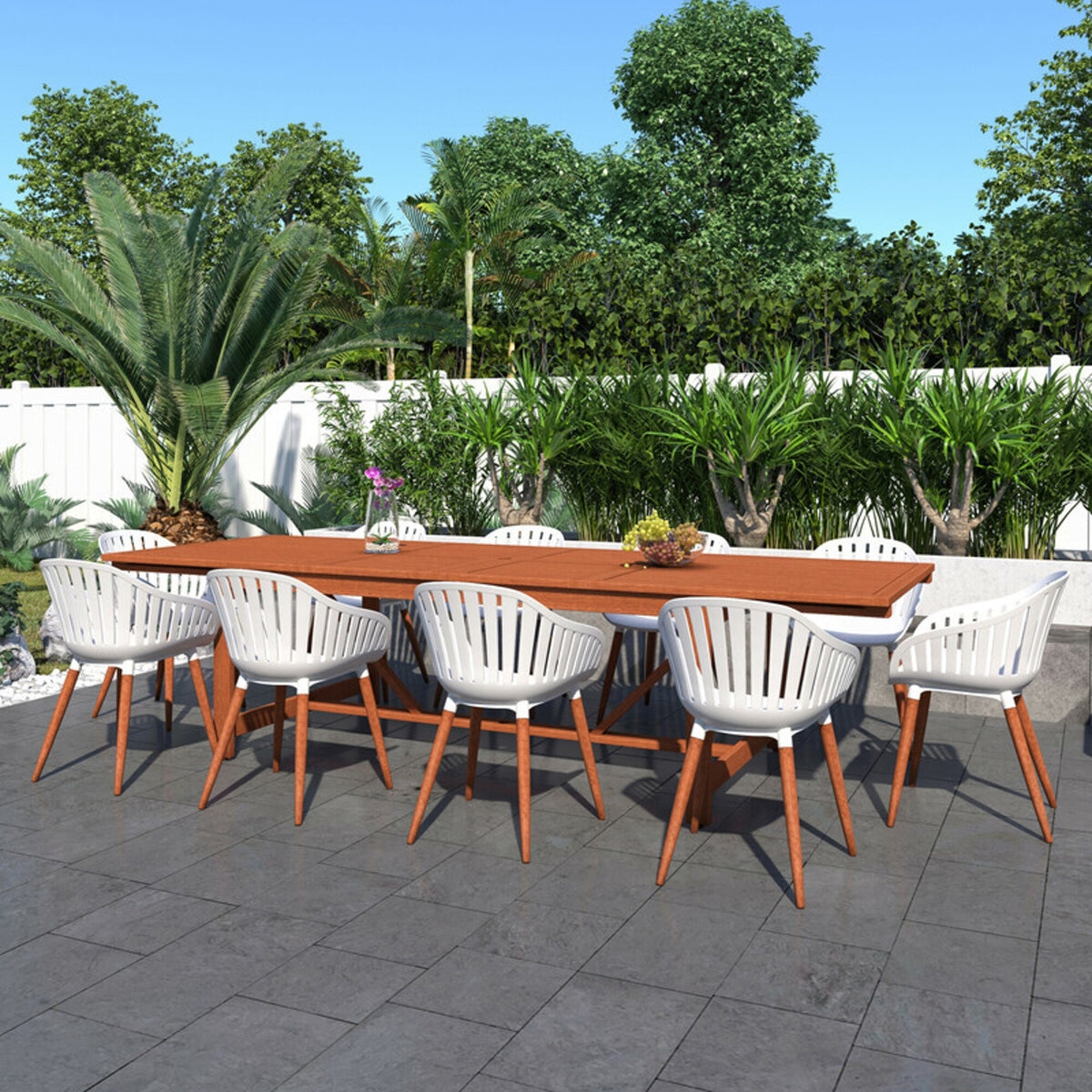 Midtown Concept, Leyland Mesa de Comedor Extensible para Exterior