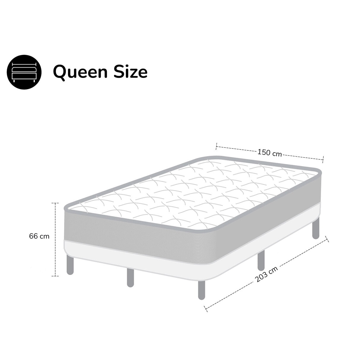 América, Bari, Colchón Queen Size