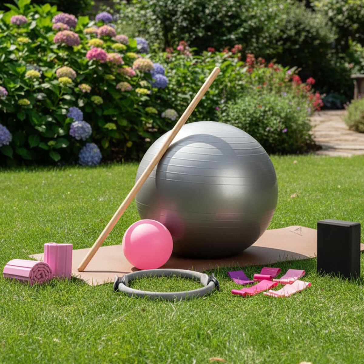 Active Core Pilates Core y Balance Training Kit Rosa