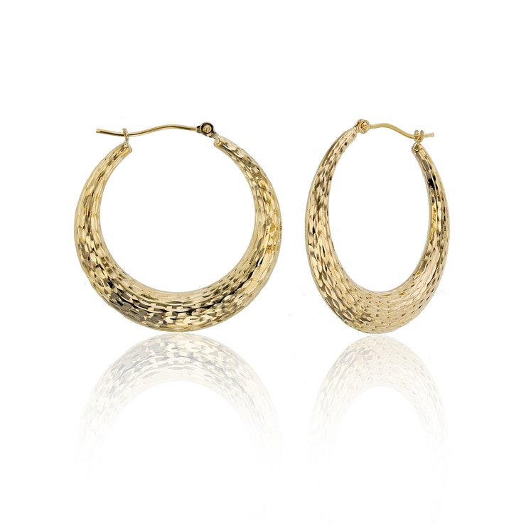 pestillo Ananiver suéter Aretes, Arracadas de Oro Amarillo de 14kt | Costco México