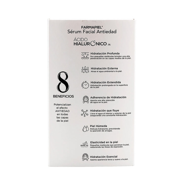 Farmapiel Ácido Hialuronico Sérum con vitaminas y minerales 30ml