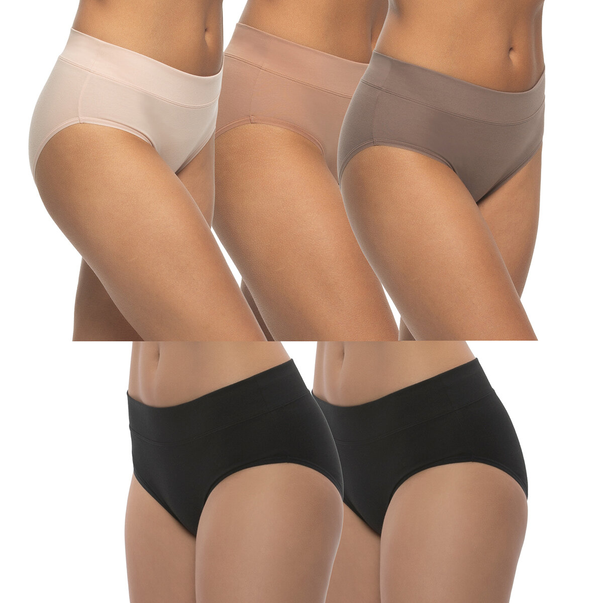 Black Bow Ropa interior para Dama 5 piezas Varias Tallas y Colores Black Bow Ropa interior para Dama 5 piezas Varias Tallas y Colores