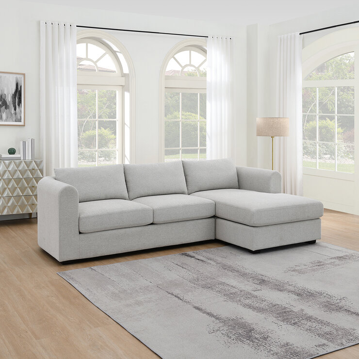 Ontai, Brevyn, Seccional de Tela con Cojines Reversibles