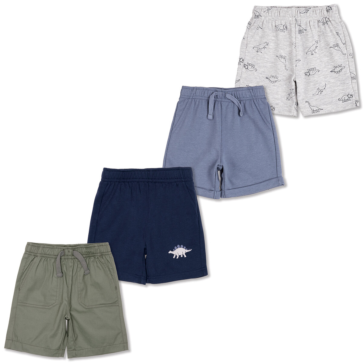 Pekkle Short 4 piezas para Niños y Niñas Varias Tallas y Colores
