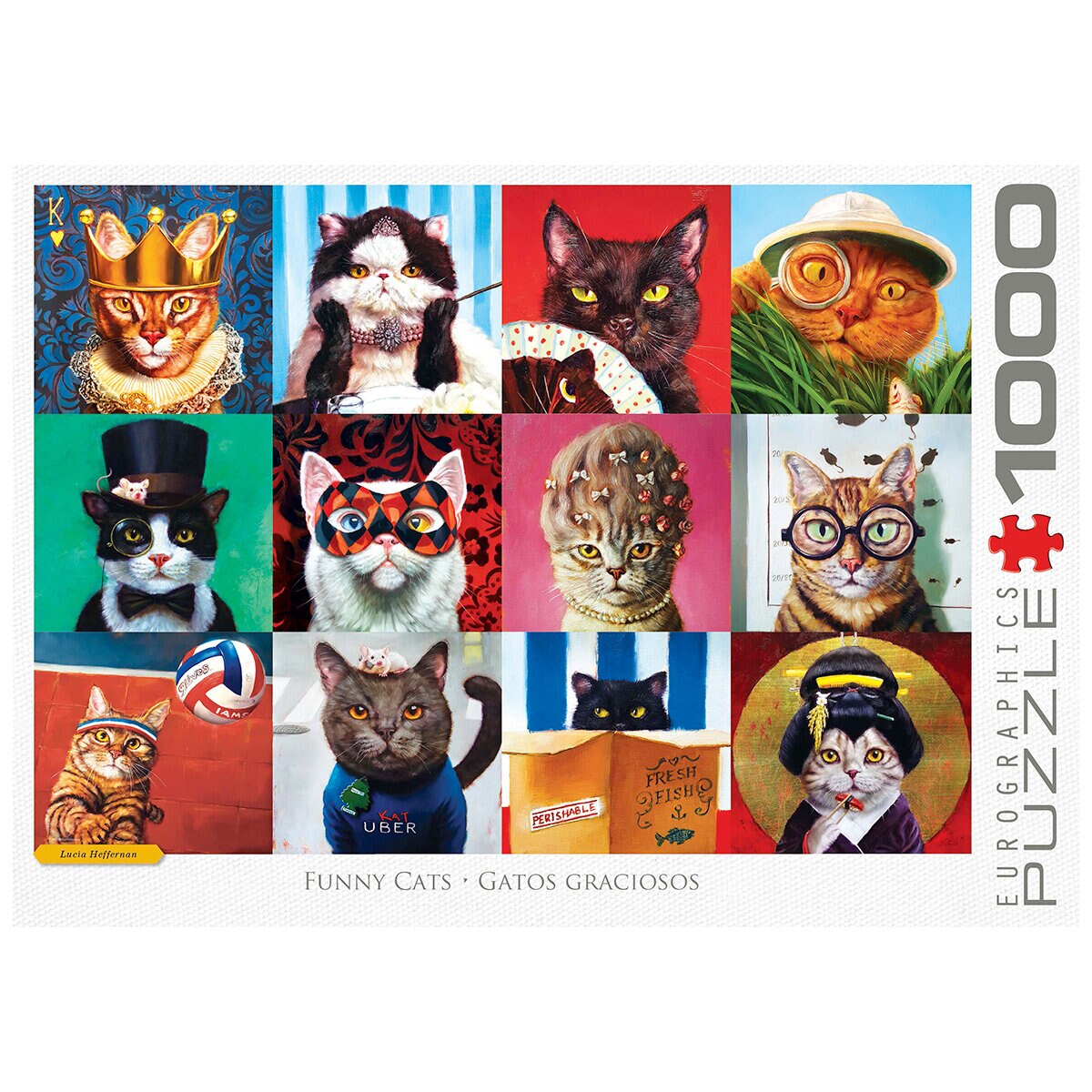 Eurographics Rompecabezas de 1000 pzas, Varios Modelos