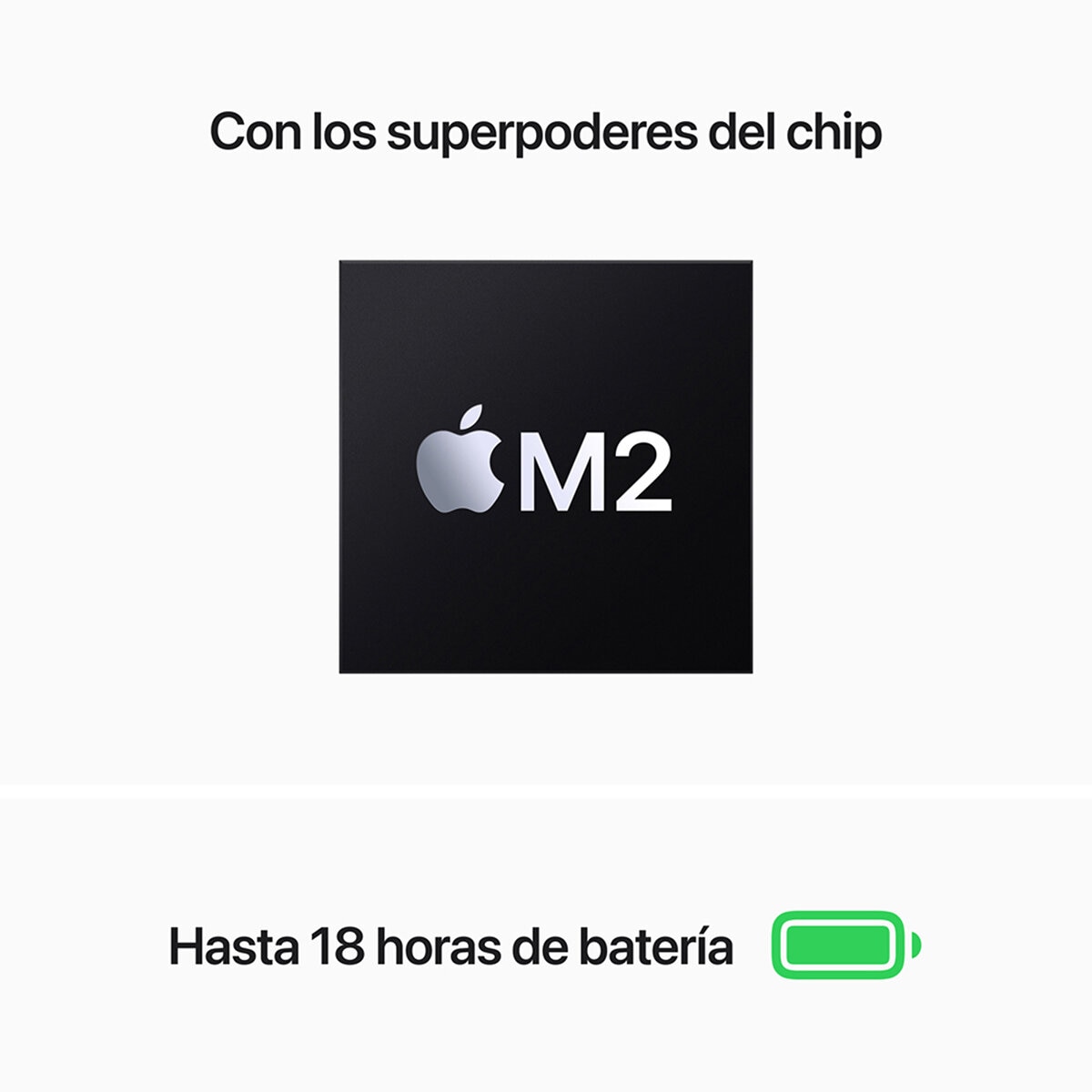 Apple MacBook Air 13" Chip M2 256 GB Plata