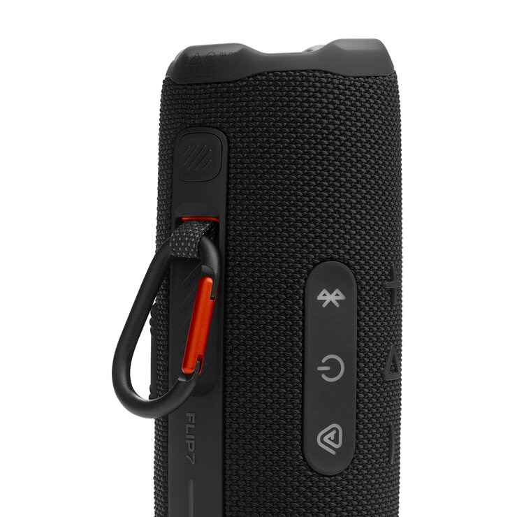 JBL Flip 7 Bocina Bluetooth Negra + Case JBL Flip 7 Bocina Bluetooth Negra + Case