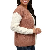 Leo & Nicole Suéter para Dama Naranja Grande Leo & Nicole Suéter para Dama Naranja Grande