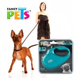 Correa Retráctil Chica Fancy Pets Azul