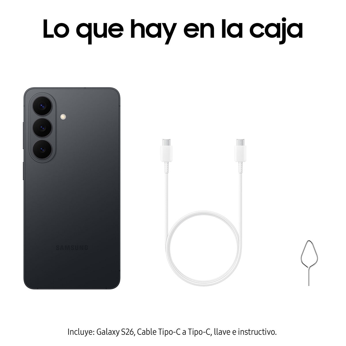 Samsung Galaxy S26 256GB Negro