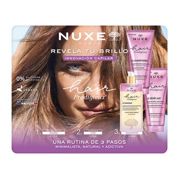 Nuxe Hair Prodigieux, Rutina de 3 pasos Nuxe Hair Prodigieux, Rutina de 3 pasos