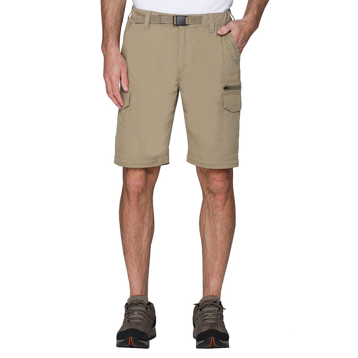 The B.C. Clothing Co. Pantalones Convertibles para Caballero Café 36 x 32 The B.C. Clothing Co. Pantalones Convertibles para Caballero Café 36 x 32