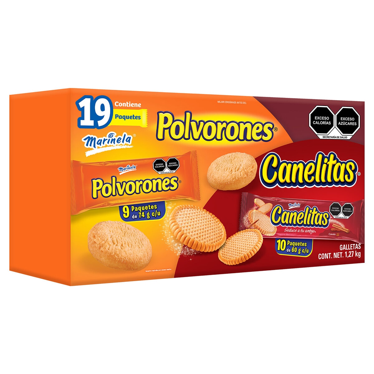 Mix Canelitas-Polvorones 19p 1266g