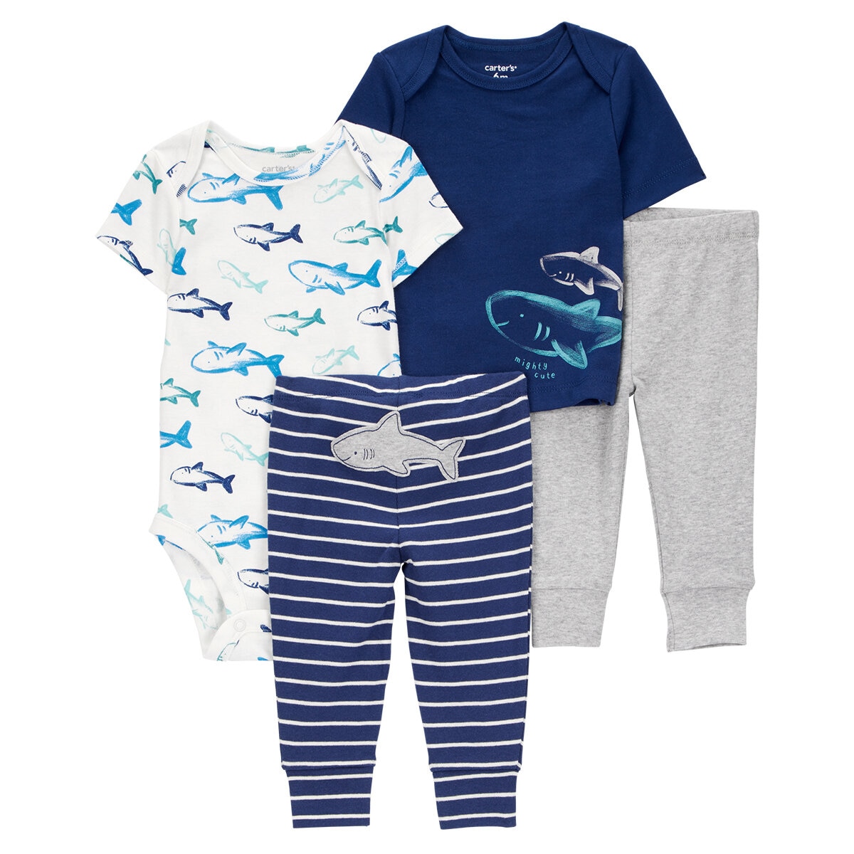 Carter's Conjunto de 4 piezas para Bebés Varias Tallas y Colores