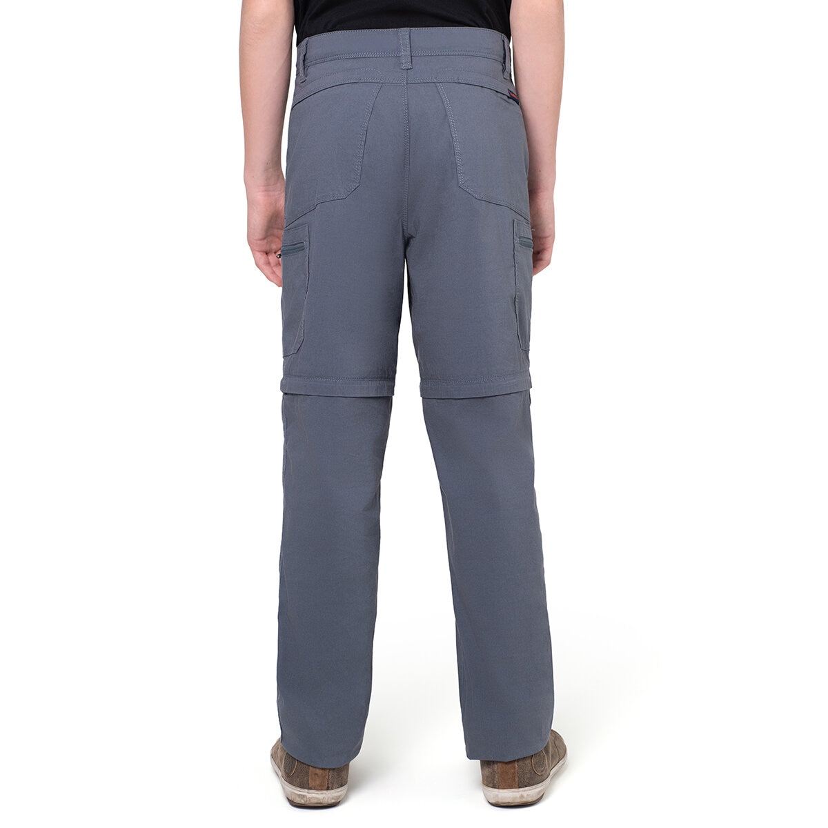 Wearfirst Pantalones convertibles para Niños Gris 5 / 6 Años