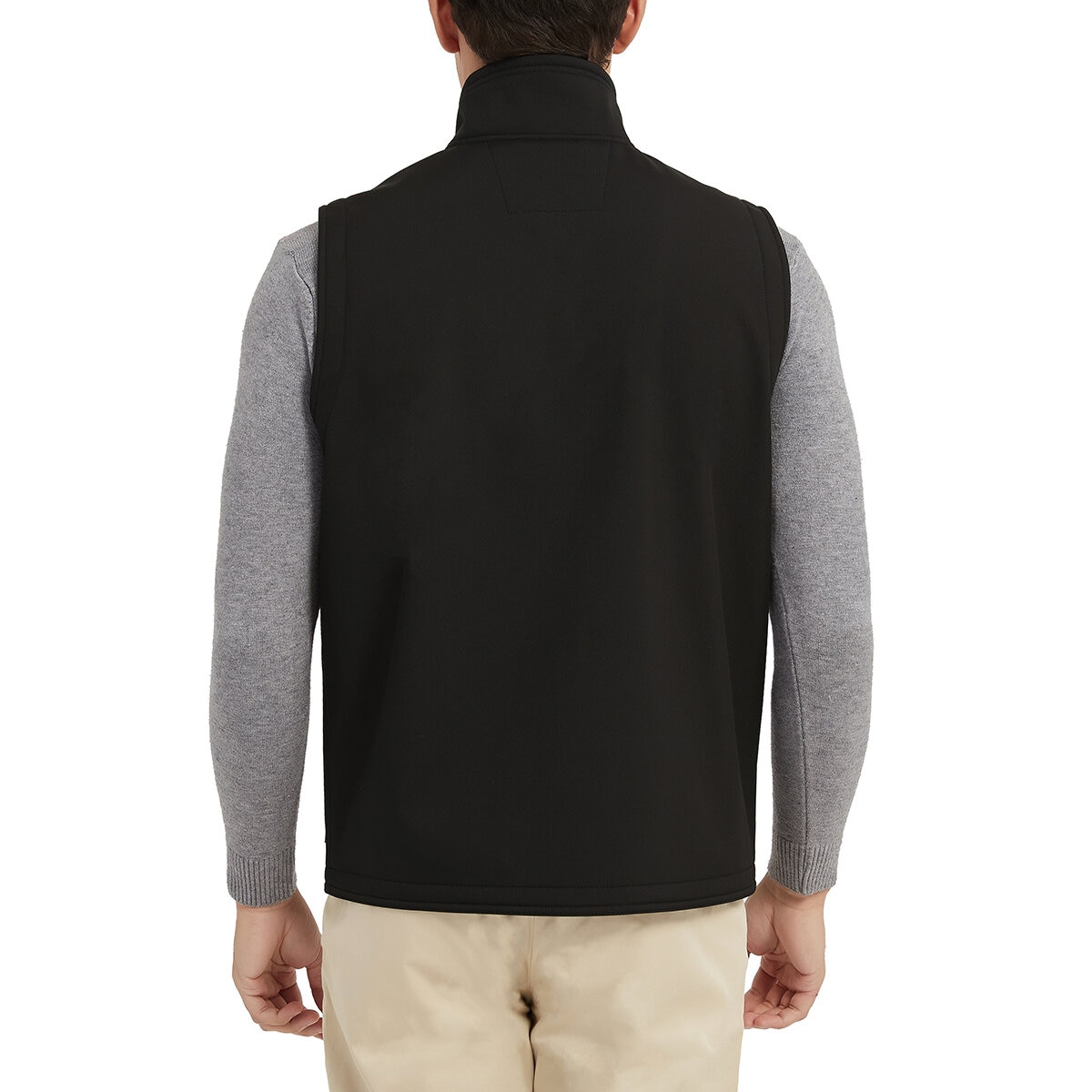 Hawke & Co Chaleco Softshell para Caballero Negro Chica