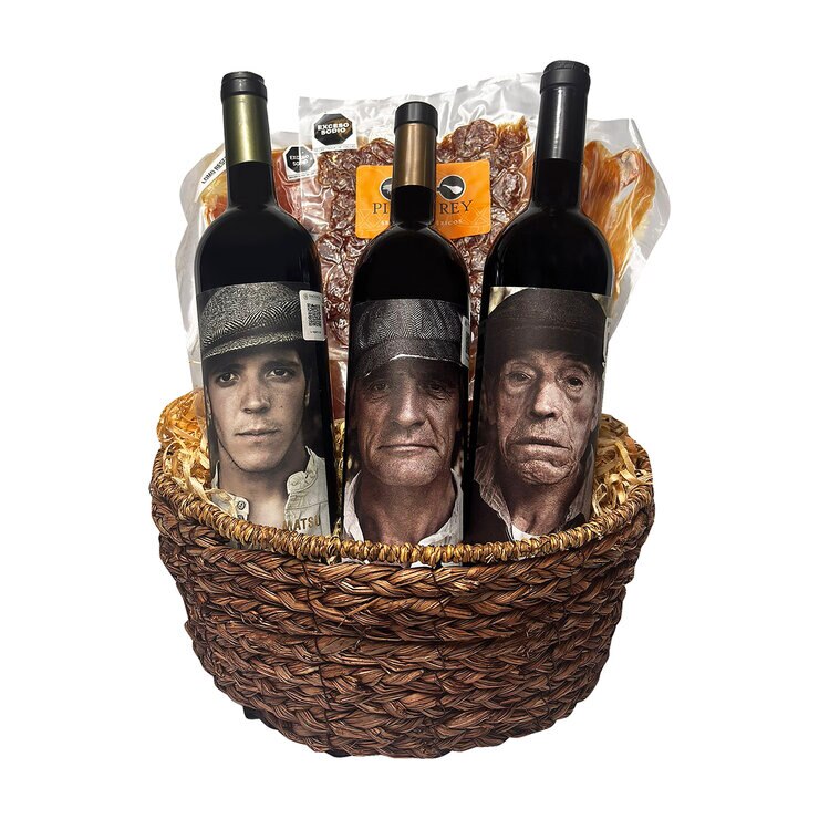 Canasta Cata de Matsu Tinto 7 Piezas Canasta Cata de Matsu Tinto 7 Piezas