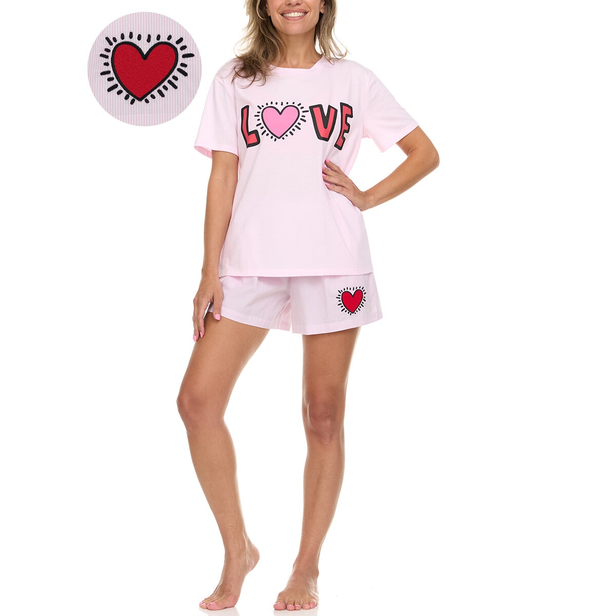 Keith Haring Conjunto de Pijama para Dama Varias Tallas y Colores