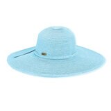 Sun & Sand, Sombrero Clásico de Ala Grande Color Azul
