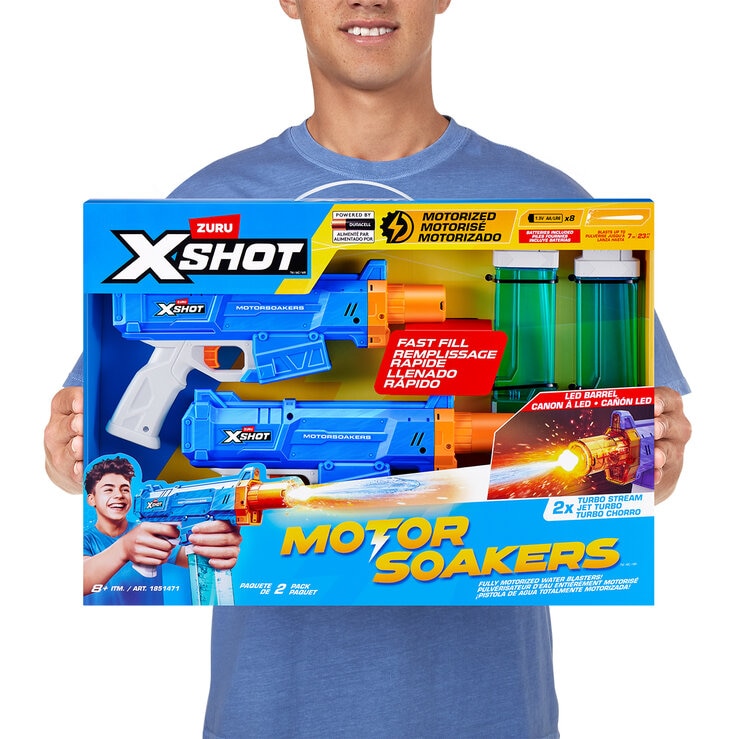 Zuru X-Shot Pistola de Agua, Juego de 2 Pzas.