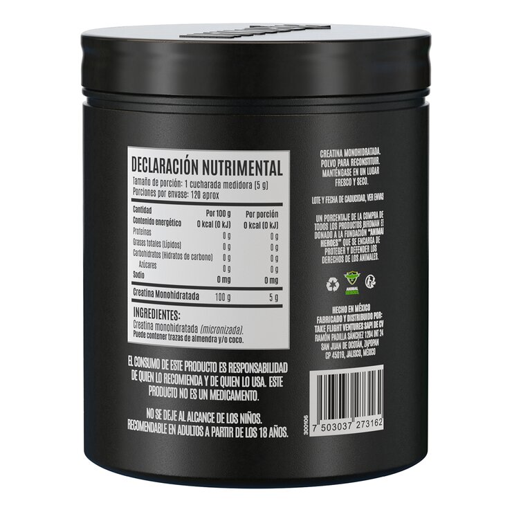 Creatina Monohidratada Birdman 600 g