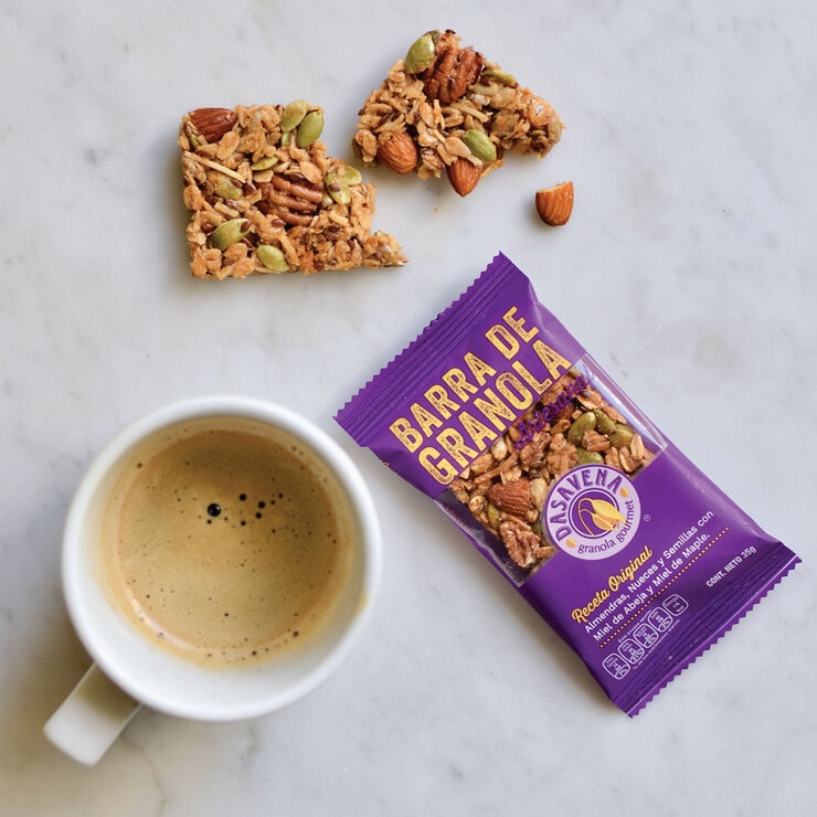 Dasavena Barras de Granola Crujientes 20 pzas de 35 g