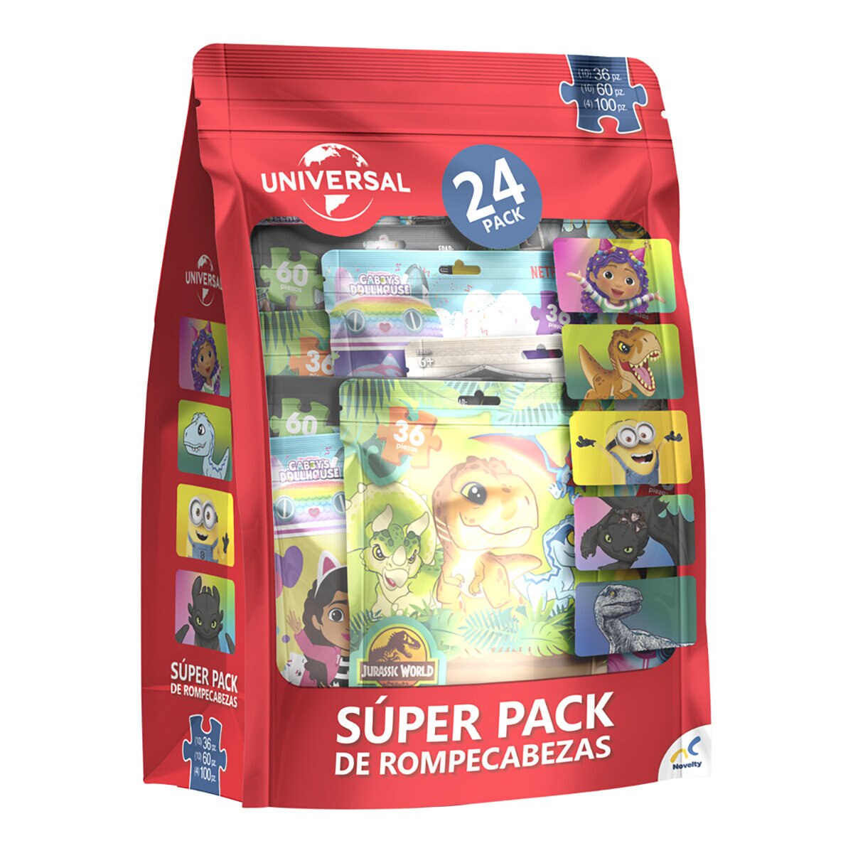 Super Pack de Rompecabezas - Universal Estudios