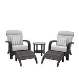 Grand Leisure, Nogales Juego de Asientos Adirondack de 5 Piezas