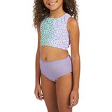 Eddie Bauer Traje de baño para Niñas Morado 10 / 12 Años