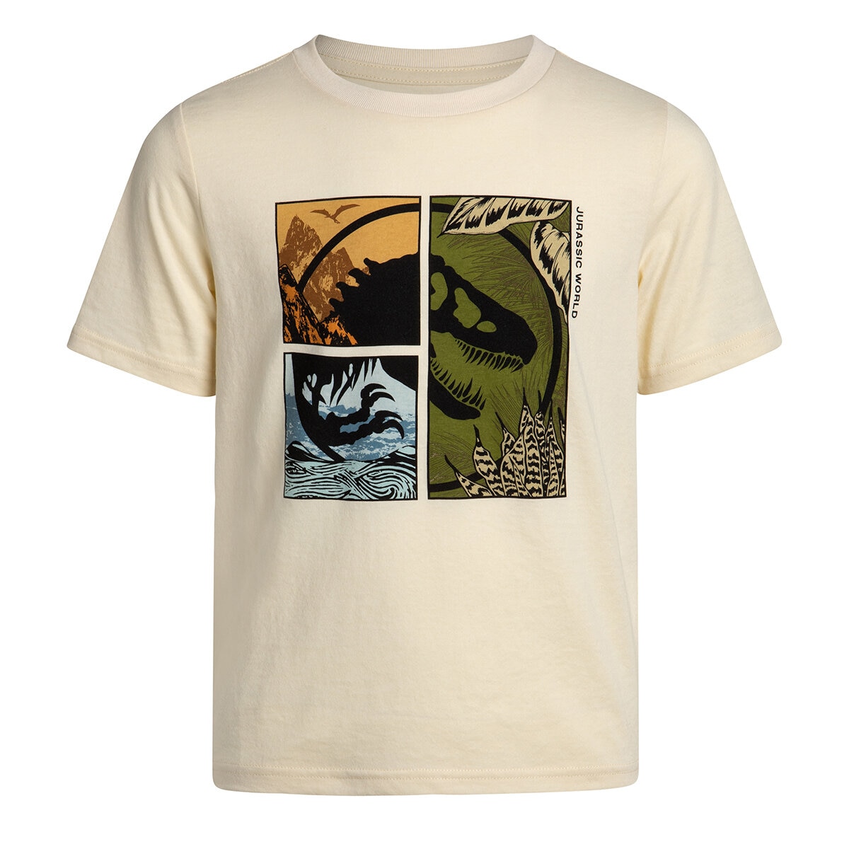 Playera 4 piezas para Niños o Niñas Jurassic World 6 Años