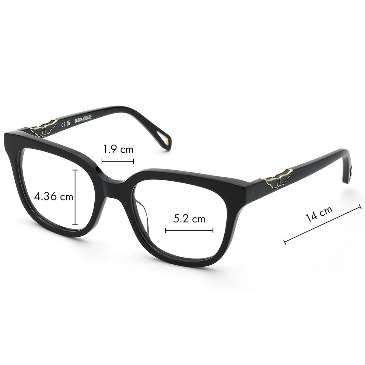 Zadig & Voltaire VZV427 Armazón Oftálmico