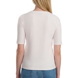 Splendid Playera para Dama Blanco Chica