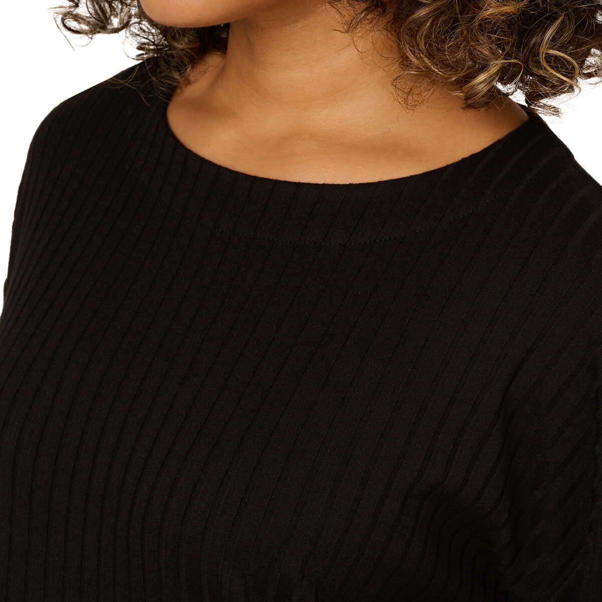 Adrianna Papell Blusa para Dama Negro EE Grande