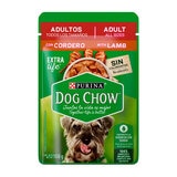 Purina Dog Chow Alimento Húmedo para Perro Adulto Sabor Cordero 20  pzas de 100 g