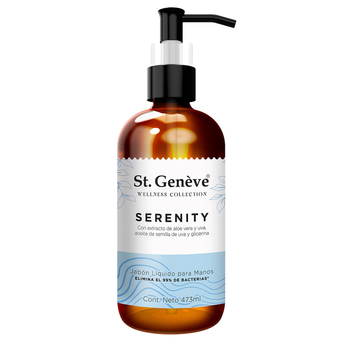 St. Geneve Wellness Collection Jabón Líquido para Manos, 3 pzas