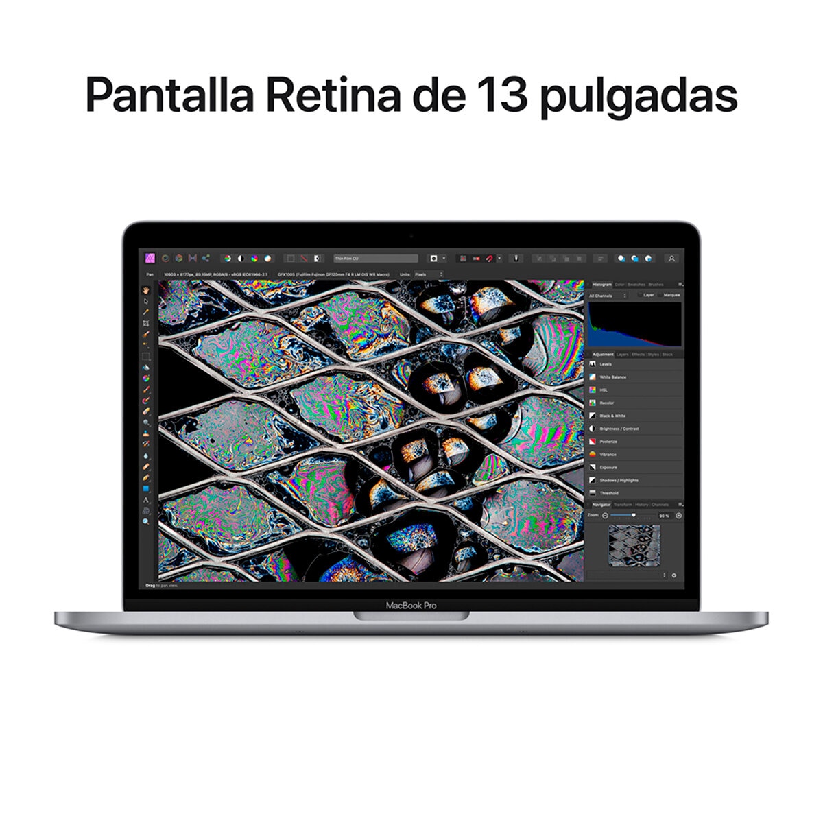 Apple MacBook Pro 13" Chip M2 512 GB Gris Espacial | Cost...