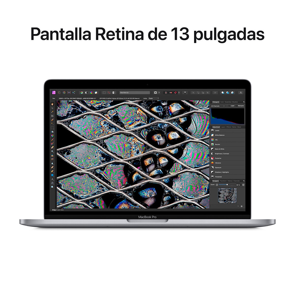 Apple MacBook Pro 13" Chip M2 512 GB Gris Espacial