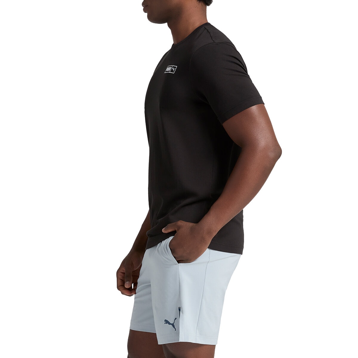 Puma Playera para Caballero Negro Grande
