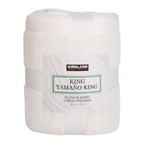 Kirkland Signature, Cobija, Tamaño King, Color Blanco