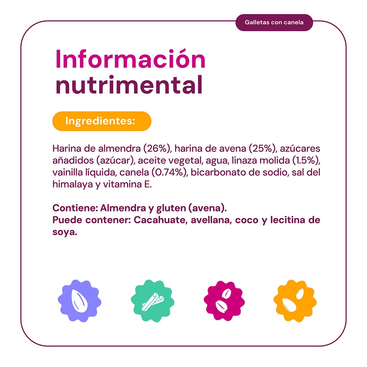 Morama Galletas Canela 384 g Morama Galletas Canela 384 g