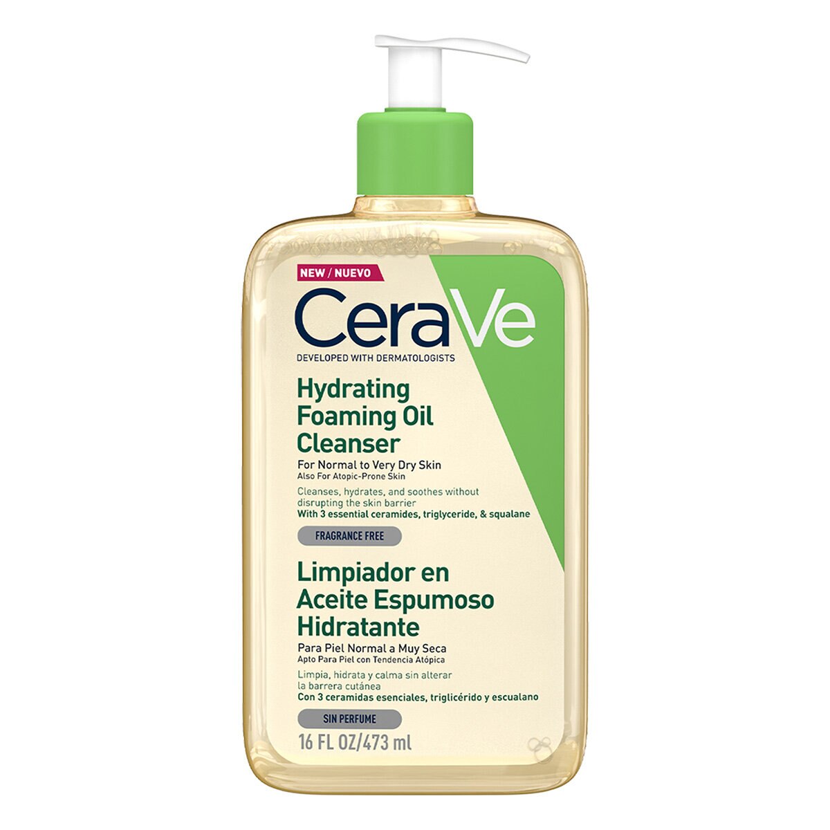 Cerave Limpiador en Aceite de Ducha 473ml