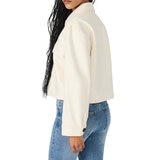 Steve Madden Chamarra tipo gamuza para Dama Beige Chica