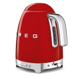 Smeg, Tetera Eléctrica con Temperatura Variable, rojo