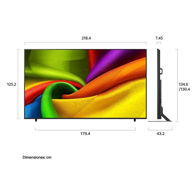 LG Pantalla 98" Nano UHD 4K Smart TV 98NU855BPSB LG Pantalla 98" Nano UHD 4K Smart TV 98NU855BPSB