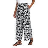 Mario Serrani Italy Pantalones para Dama Negro Chica