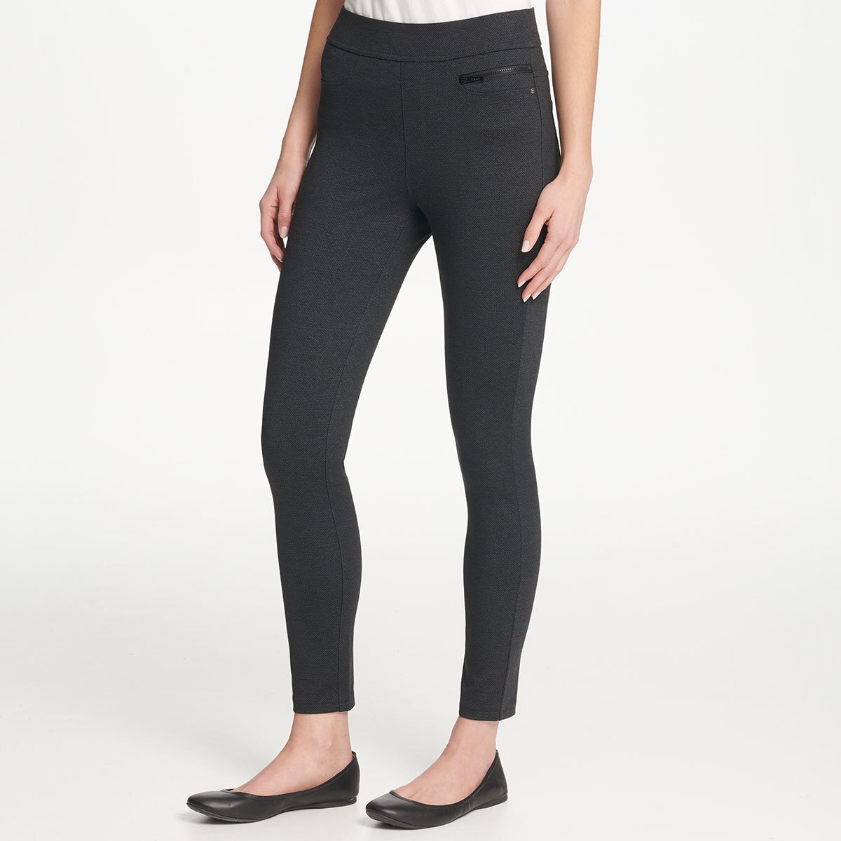 DKNY Jeans, pantalón, carbón impreso, grande Costco México